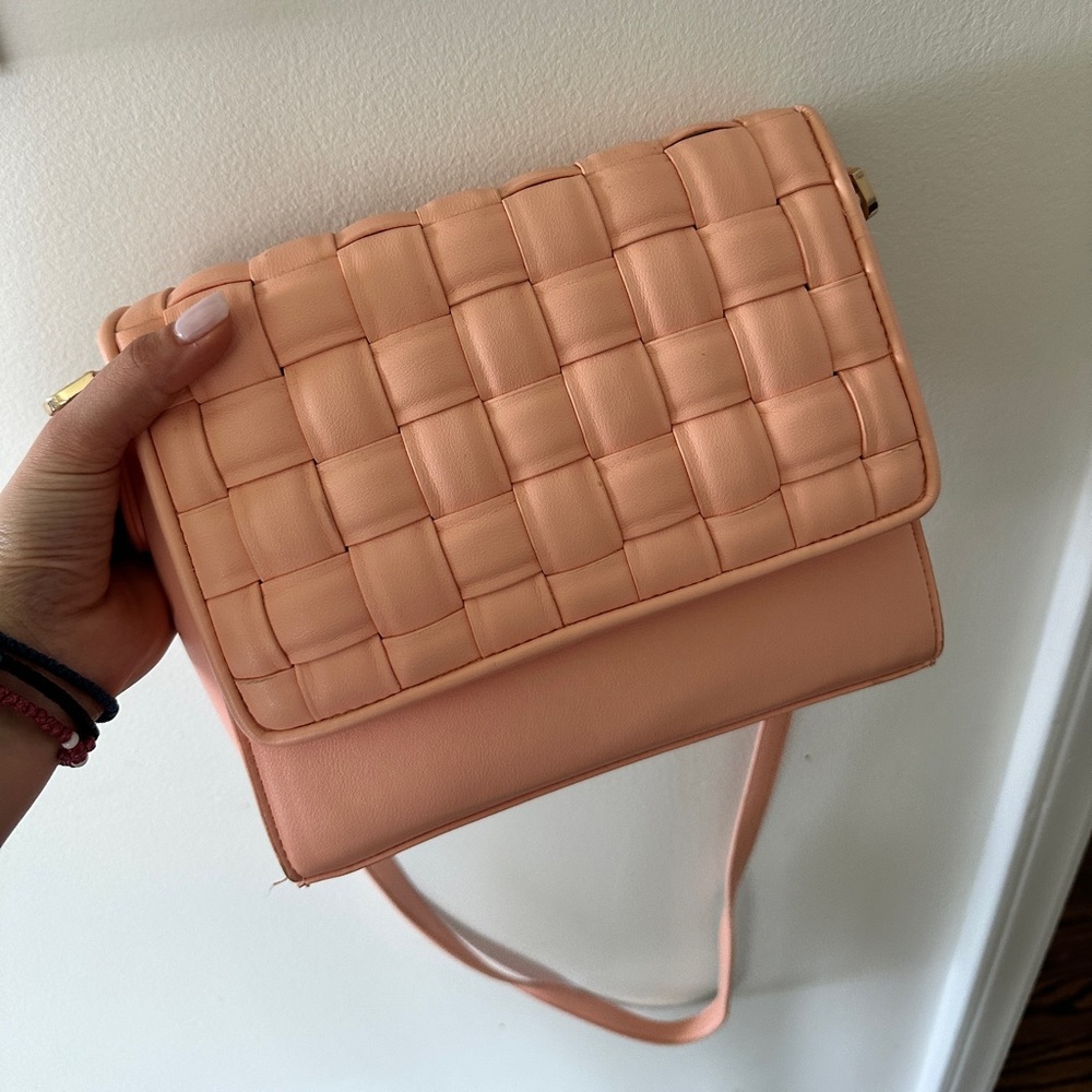 A New Day- Coral Crossbody